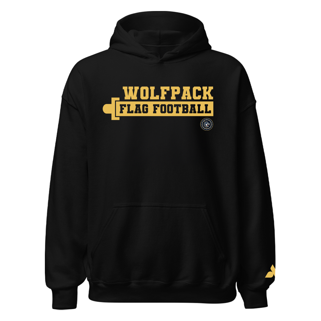 Wolfpack Flag Football Hoodie