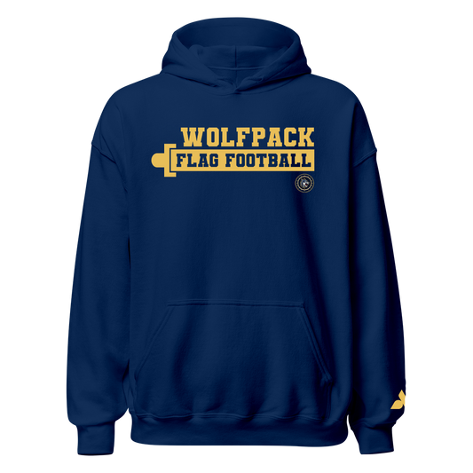 Wolfpack Flag Football Hoodie