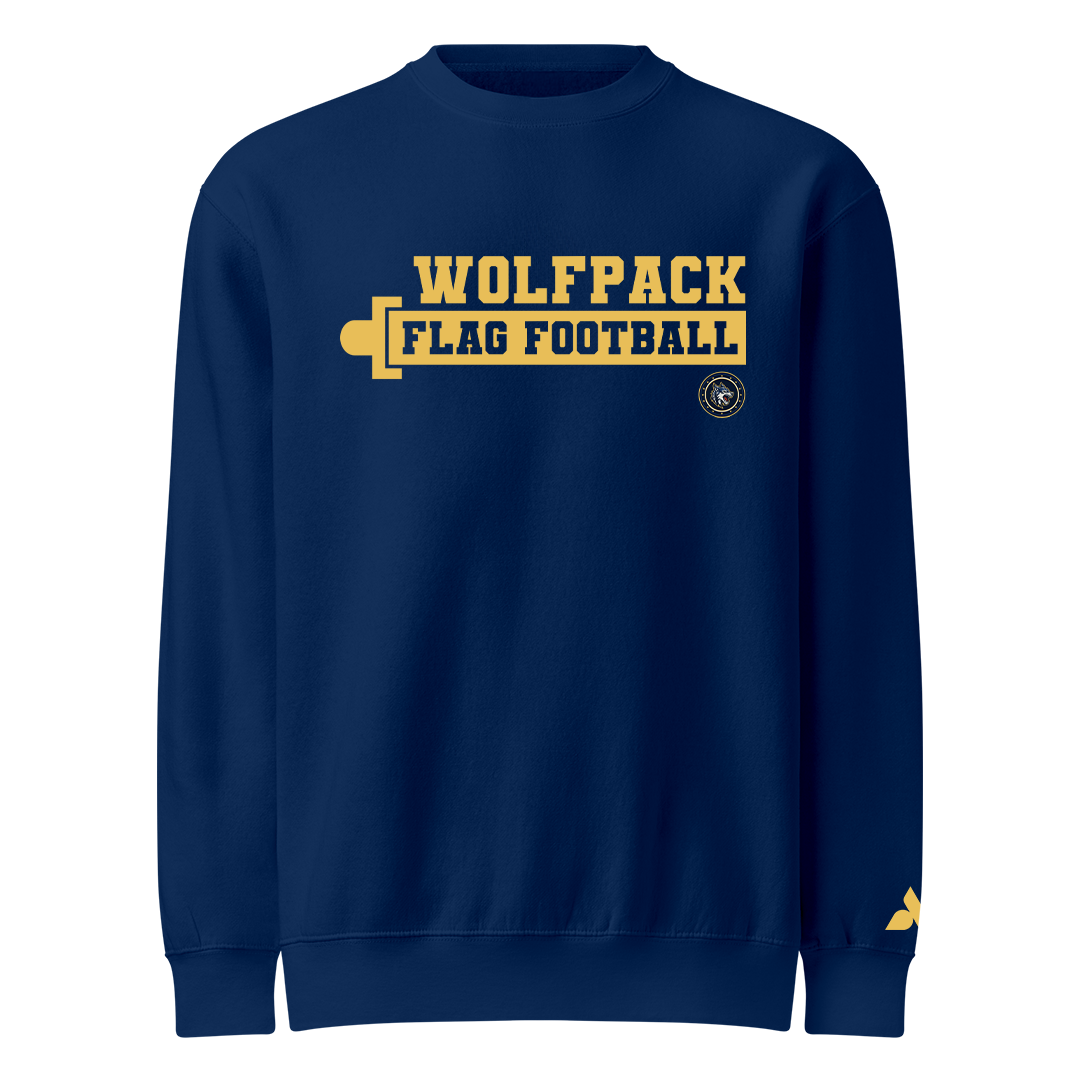 Wolfpack Flag Football Sweatshirt